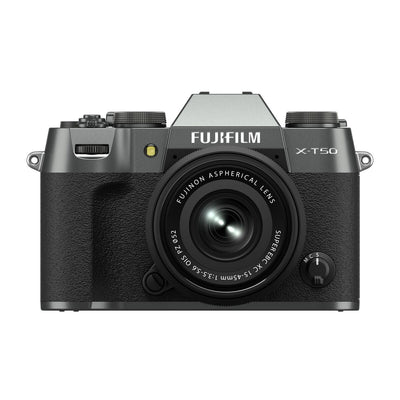 FUJIFILM X-T50/XC15-45mmF3.5-5.6 OIS PZ Charcoal Silver